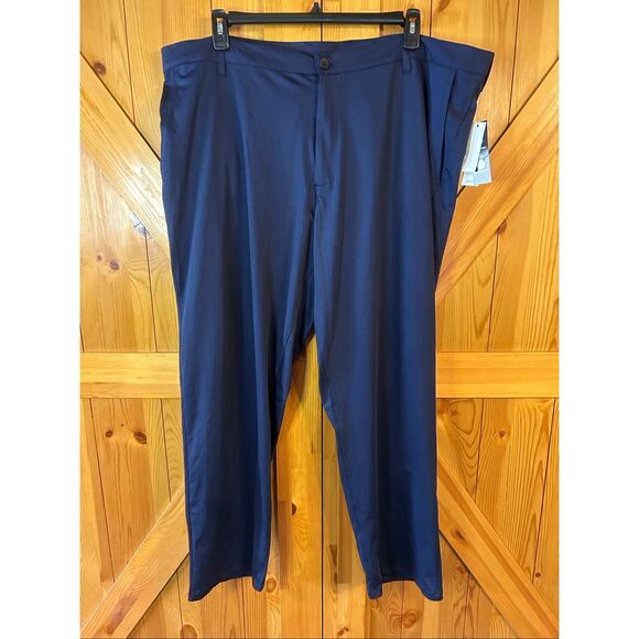 Zelos Big & Tall Men’s Zip Up Pants Moisture Wicking Navy NWT Size 46 (5408) - Picture 1 of 7